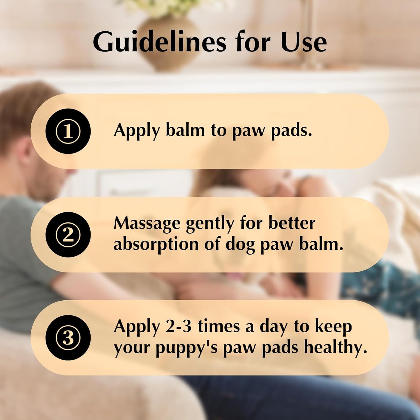 All-Natural Paw Balm for Dogs & Cats | 2 Pack Dog Lick Safe Paw Pad Balm Paw Protector, Moisturizer & Soother for Dry Cracked Paws & Noses | Snout Soother for Dogs