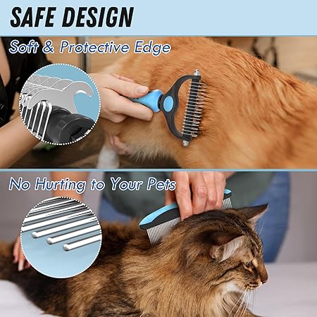 Smooth Pet Brush & Comb Set