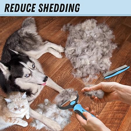 Smooth Pet Brush & Comb Set