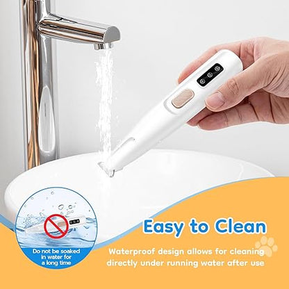 Ultimate Pet Paw Trimmer - Rechargeable & Cordless - DOGS and CATS - Painless, Stress-Free Grooming for a Longer, Healthier Life
