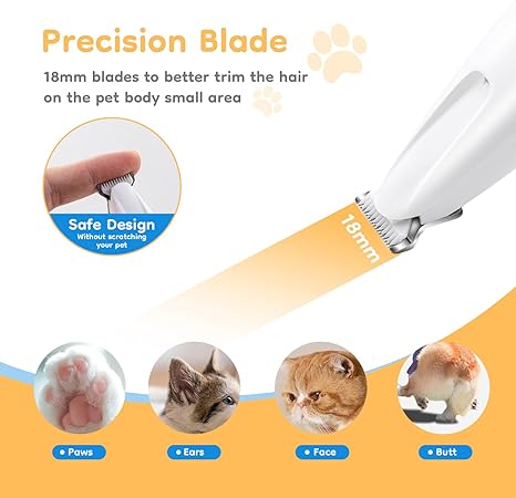 Ultimate Pet Paw Trimmer - Rechargeable & Cordless - DOGS and CATS - Painless, Stress-Free Grooming for a Longer, Healthier Life